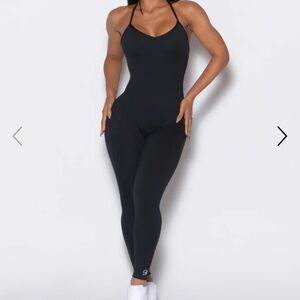 Black Halter Neck Jumpsuit